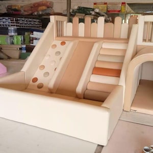 Custom Soft play Set for Baby, Toddler Climbing Set, Montessori Play, Playroom Equipment for Kids, Indoor Playground, Playpen