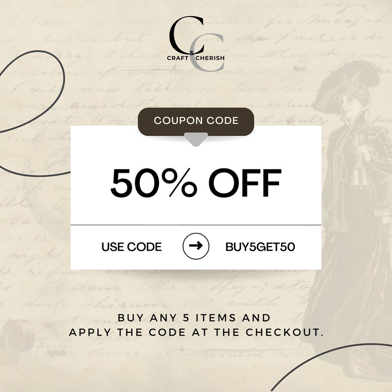 70 Vintage Winter Fashion Printable Images, Black and White Images