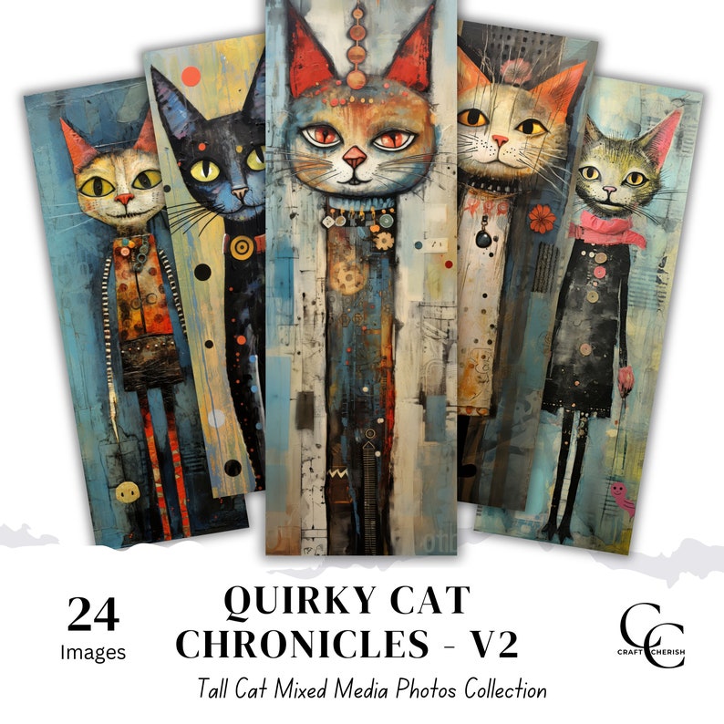 Tall Quirky Cat V2