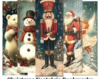 52 Steampunk Christmas Illustrations: Junk Journal Ephemera
