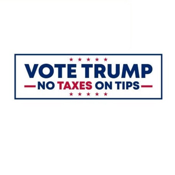 Trump Stickers Taxes Etsy