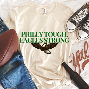 Philly Tough, Eagles Strong, Philly Eagles Graphic Shirt, Philadelphia Eagles, Eagles Football, Eagles Fan, Unisex Short Sleeve T-shirt