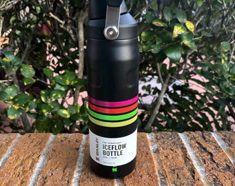 Stanley Neon Multi Mesh Stripe Iceflow Bottle 24 oz Fast Flow Lid 2024