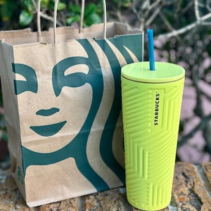 Neon Green Starbucks Cup Lid - Etsy