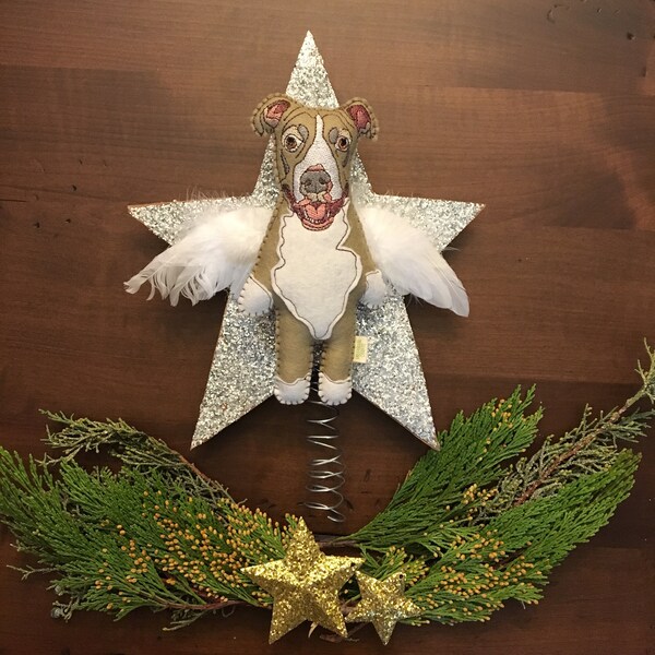 Dog Tree Topper Etsy