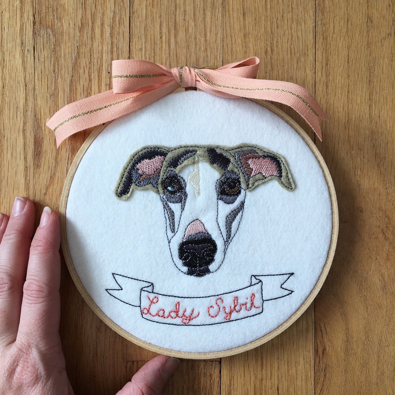Custom Dog Embroidery Custom Pet Embroidery Custom Stitched Etsy