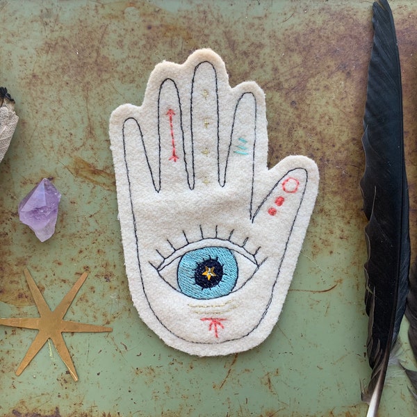 Wool Eye Patch Etsy