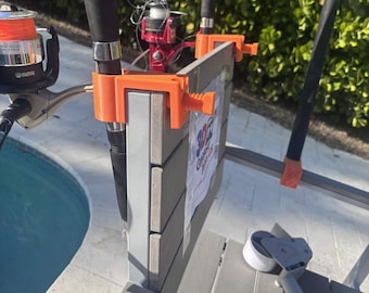 3D Printed Fishing Rod Holder Clamp  Heavy Duty Adjustable Mount