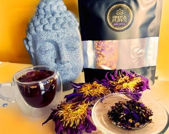 Blue Lotus Coffee Blend – Energizing and Calming Brew