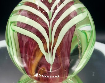 3  inch Handblown glass paperweight