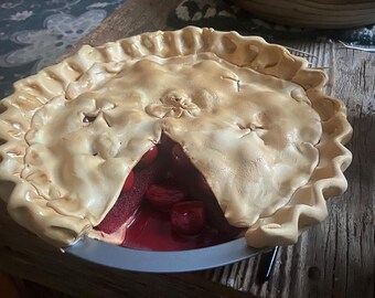 faux cherry pie
