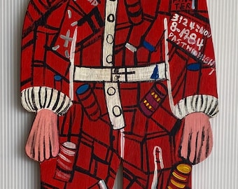 Howard Finster.Papá Noel.