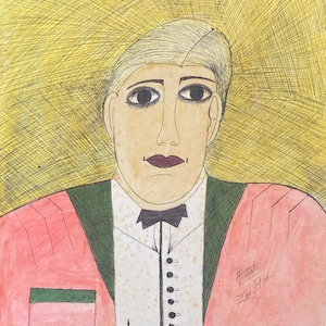Lee Godie Zeichnung Auf Papier