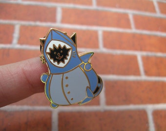 Shark cat enamel pin, Dangerous cat, Cat humor, Cute cat accessory, Cat lapel pin, Animal lapel pin, Kawaii cat pin, Cat lover gift