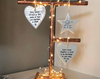 Copper Jewellery Tree
