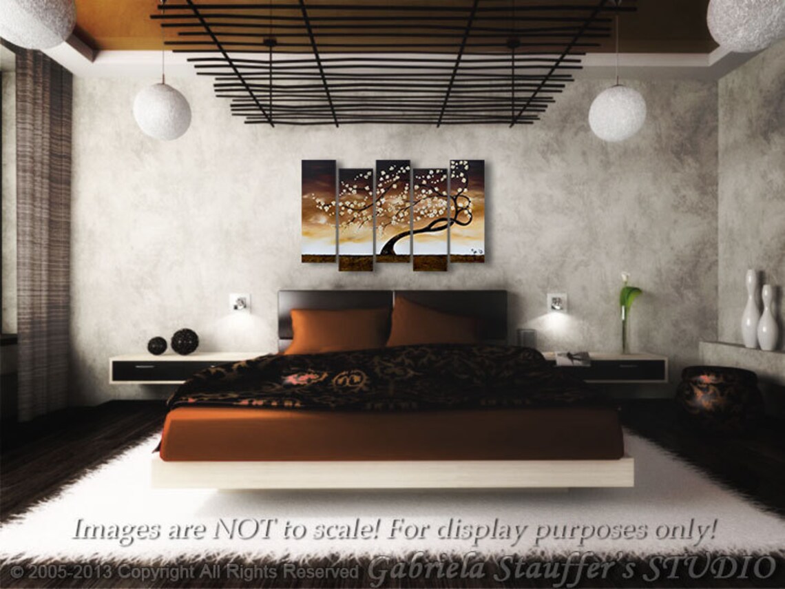 Knife Abstract Art Knife Painting Wall Art Set Palette Knife Etsy