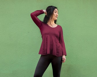 Flower Top // Hemp & Organic Cotton // Eco Fashion