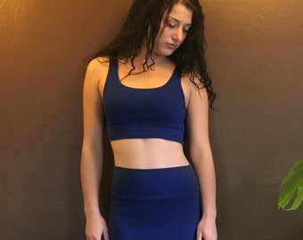 CROPPED TANK BODYGLOVE // Hennep // Biologisch katoen // Yogakleding