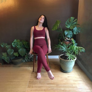 Hemp Pocket Leggings, Hemp Athleisure, Yoga Leggings With Pockets Woman's  Hemp Clothing -  Canada