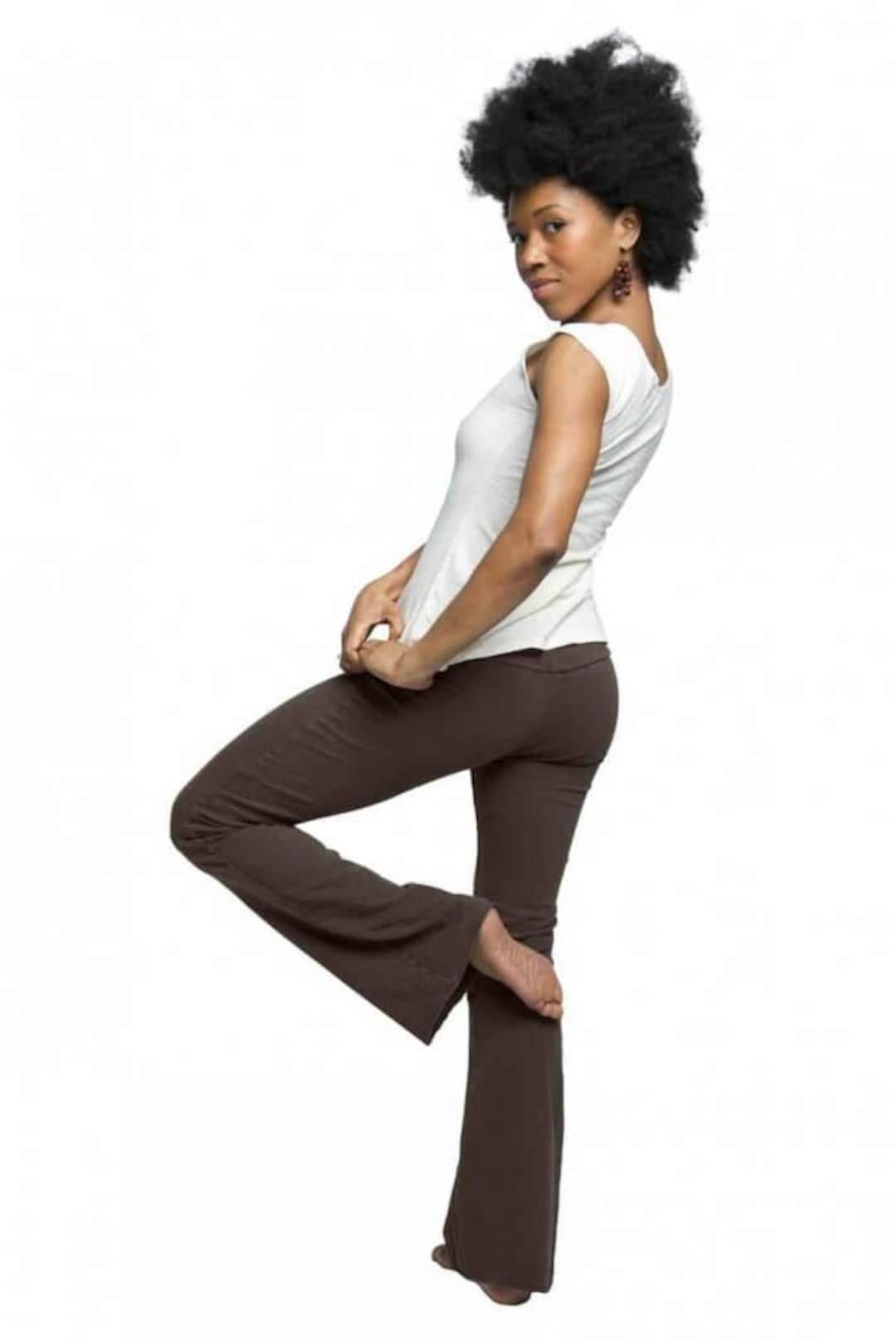 Dance Pants // Yoga Pants // Organic Cotton & Hemp W/lycra // Eco