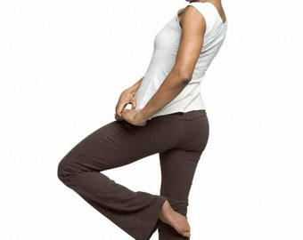 Dance Pants // Yoga Pants // Organic Cotton & Hemp W/lycra // Eco Fashion 