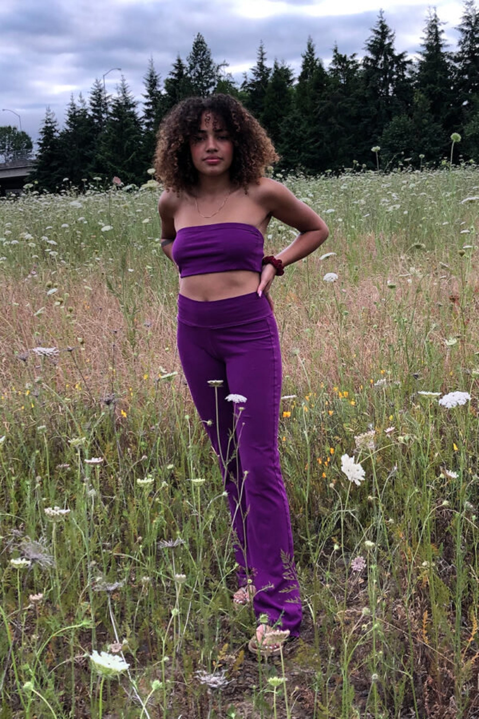 Dance Pants // Yoga Pants // Organic Cotton & Hemp W/lycra // Etsy