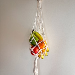 Macrame Hanging Fruit Basket