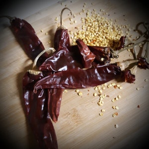 Guajillo Anaheim or Ancho Chile pepper seeds grow your own Mexican Californian pepper plants