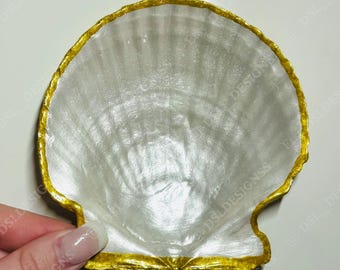 Mother Of Pearl Shell Jewelry Dish
