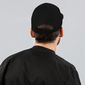 Dark MAGA Embroidered Trucker Cap: Vote Hat 2024 image 5