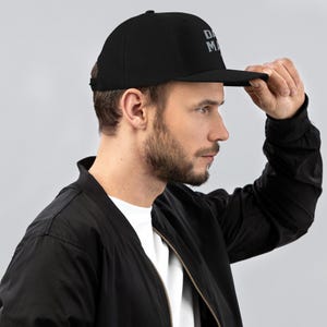 Dark MAGA Embroidered Trucker Cap: Vote Hat 2024 image 7