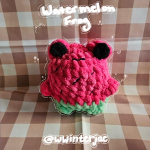 Crochet Fruit Frog