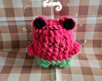 Crochet Fruit Frog