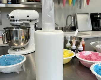 Piping Bag Dispenser Holder | Cake Decorating Organizer | Baking Storage Solution | Pastry Bag Stand | Kitchen Organization Tool for Bakers