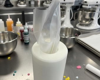 Piping Bag Dispenser Holder | Cake Decorating Organizer | Baking Storage Solution | Pastry Bag Stand | Kitchen Organization Tool for Bakers