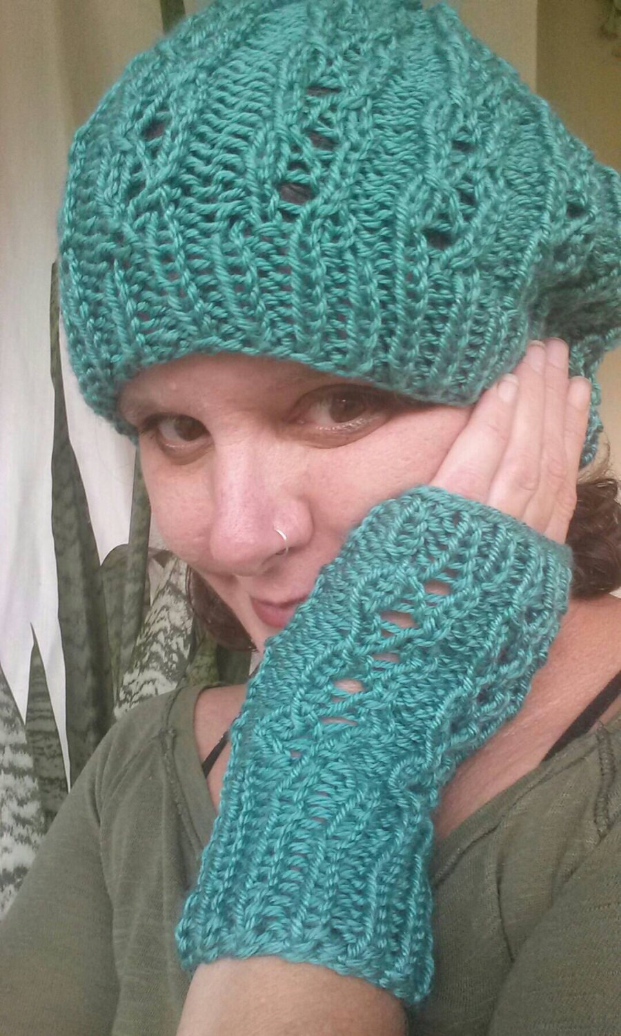44+ Easy Eyelet Knitting Pattern Pictures Scarf Knitting Patterns