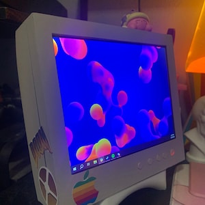 3D Printed Retro Inspired Mini CRT Monitor