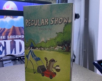custom regular show season 1 vhs tape