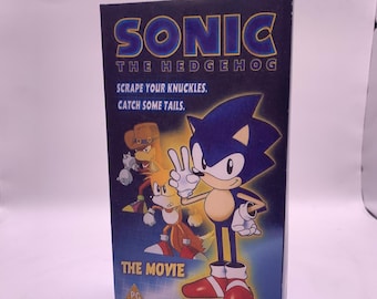 ソニック・ザ・ヘッジホッグOVAカスタムVHSテープ - Etsy 日本