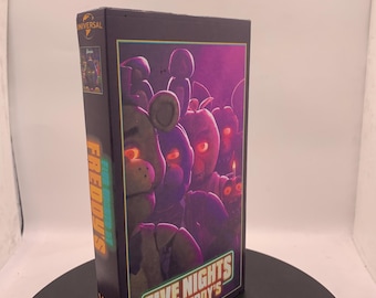Five nights at Freddy’s movie custom vhs tape