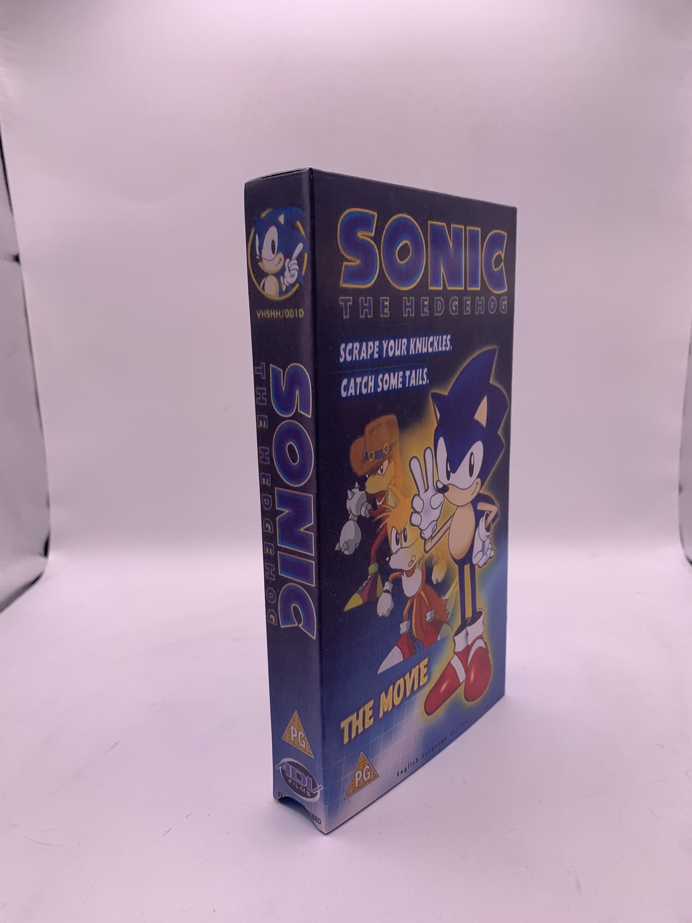 ソニック・ザ・ヘッジホッグOVAカスタムVHSテープ - Etsy 日本