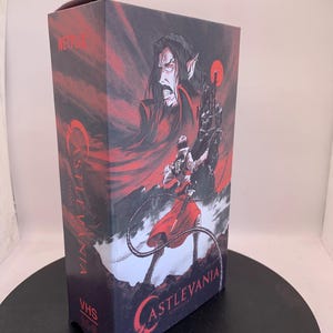 Coffret vhs personnalisé saisons 1 et 2 Castlevania