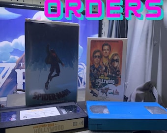 Customized vhs tape