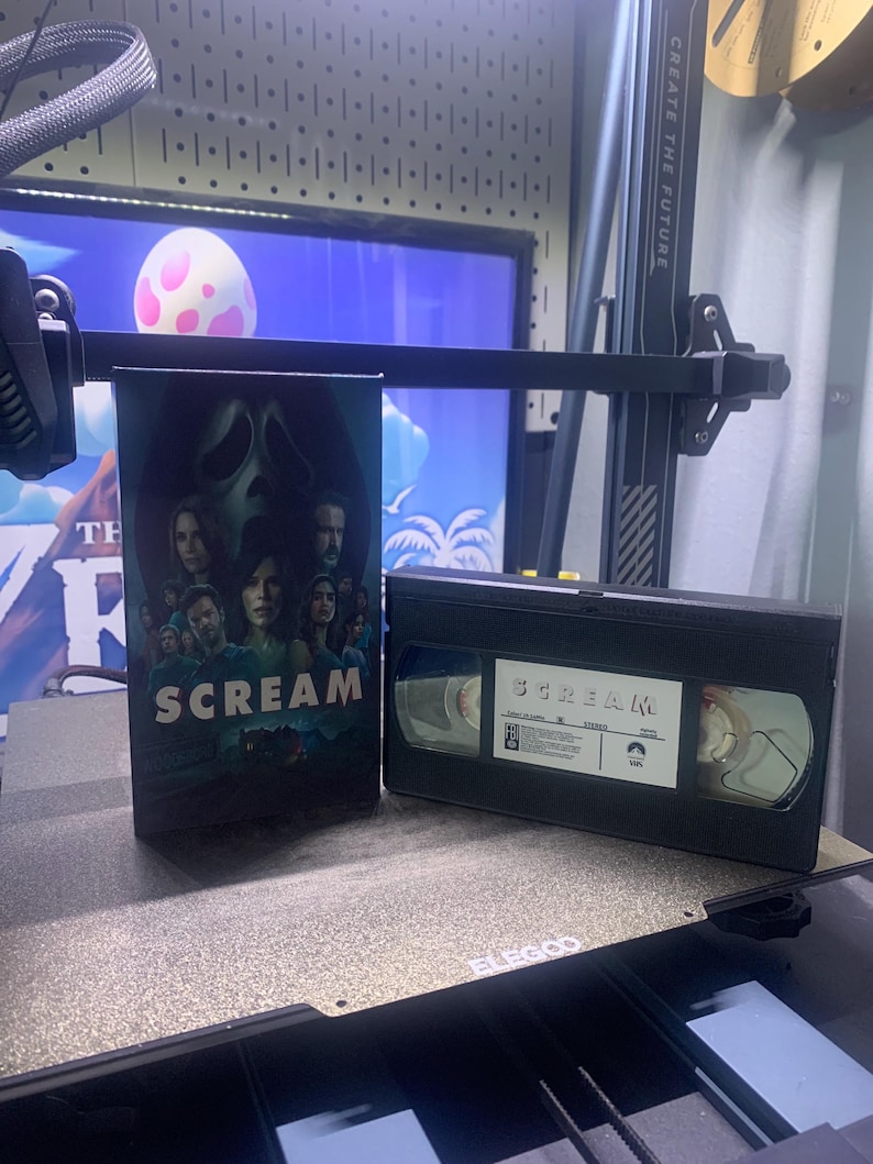 Scream 2022 Custom Vhs Tape - Etsy