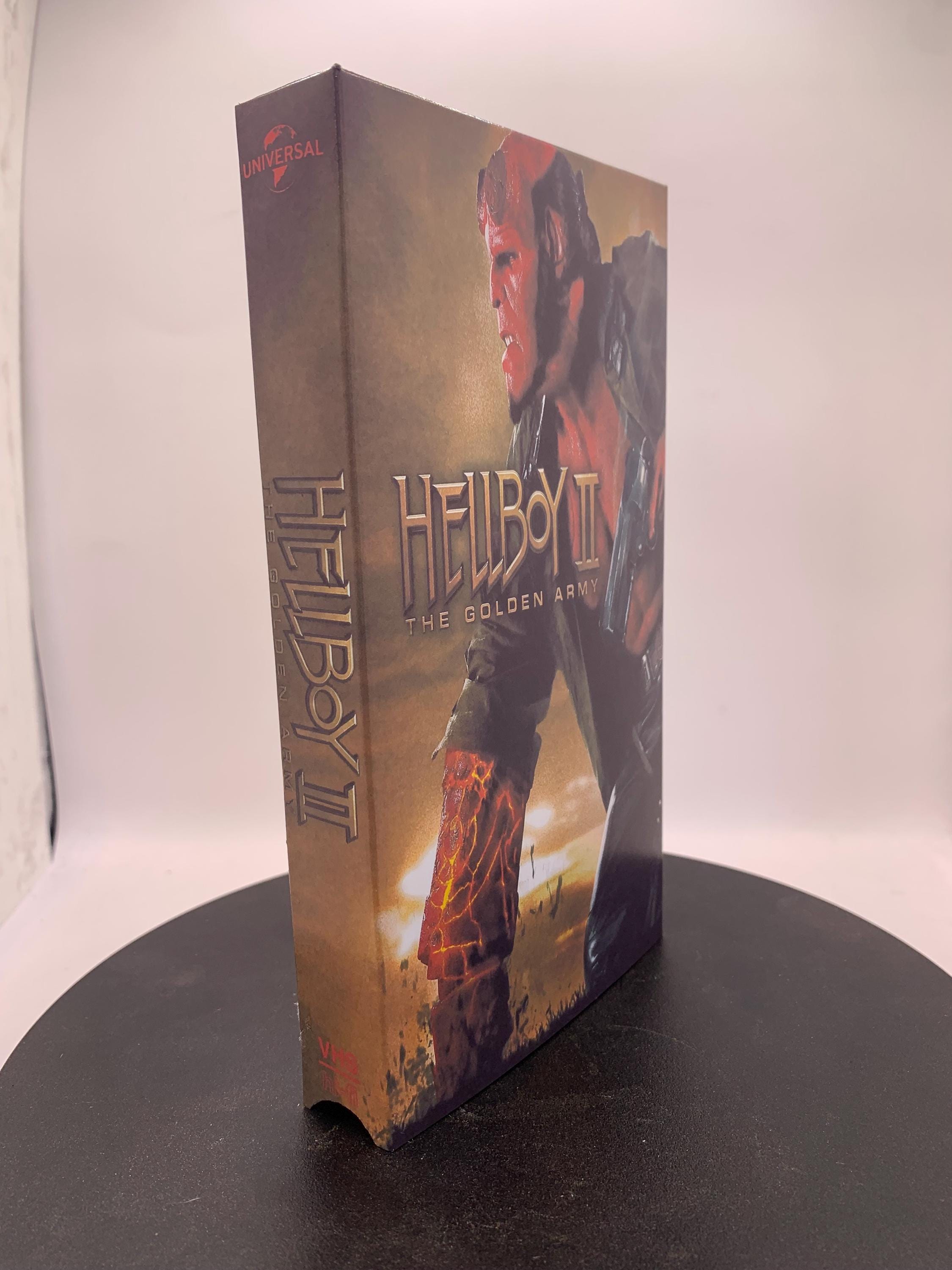 Custom Hellboy 2 the Golden Army Vhs Tape - Etsy