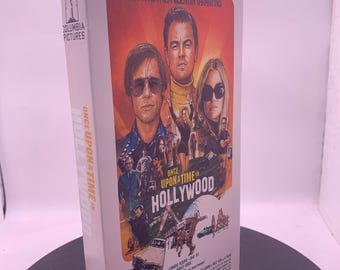 custom once upon a time… in Hollywood vhs tape