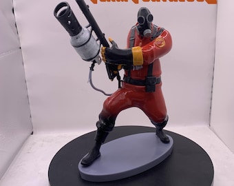 Resin Printed team fortress 2 pyro figurine