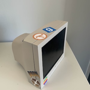 3D Printed Retro Inspired Mini CRT Monitor - Etsy