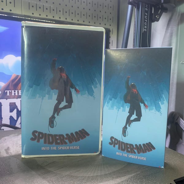 Videocassetta VHS personalizzata di Spider-Man: L'universo di Spider-Man