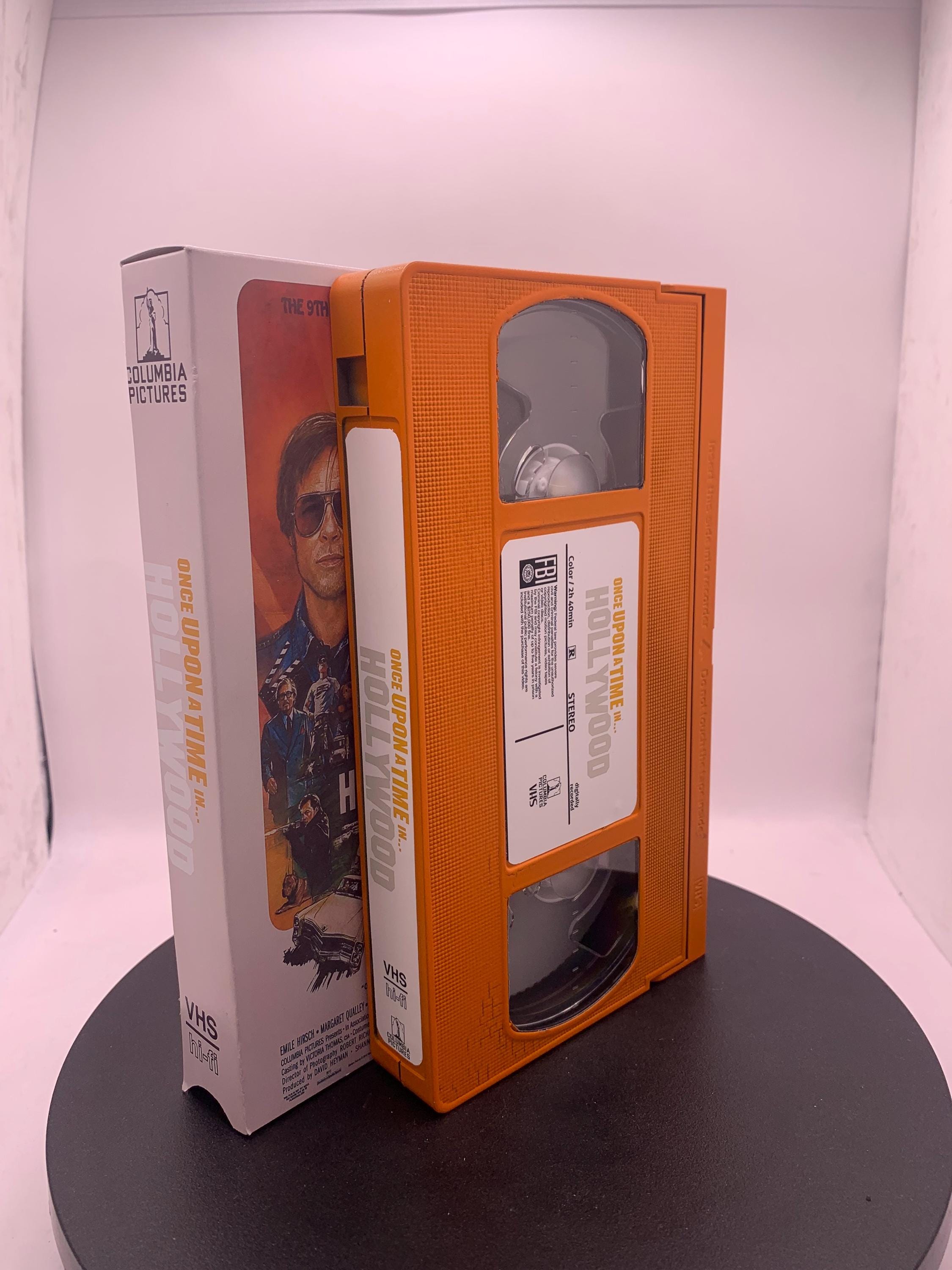 Custom Once Upon a Time… in Hollywood Vhs Tape - Etsy